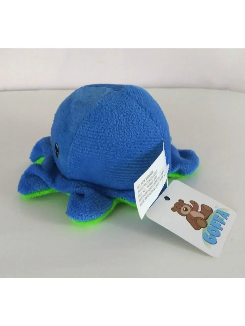 NWT Goffa Blue & Green Soft Octopus 3